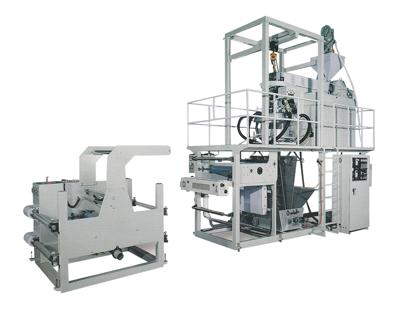 PP RESIN INFLATION TUBULAR FILM MANUFACTURING MACHINE PP RESIN INFLATION TUBULAR FILM MANUFACTURING MACHINE