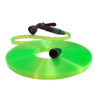 Transforming Flat Hose With 7-Pattern Spray Nozzle Transforming Flat Hose With 7-Pattern Spray Nozzle