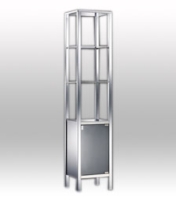Storage Cabinet W/ Glass