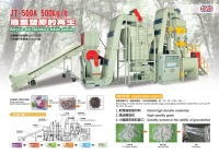Turnkey Plastic-waste Recycling & Granulating Equipment Turnkey Plastic-waste Recycling & Granulating Equipment