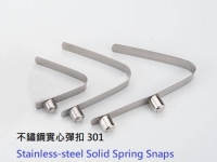 Stainless-steel Solid Spring Snaps
