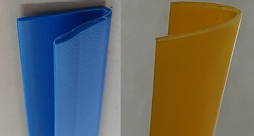 Blade sheath / L-shaped strip / V-shaped strip