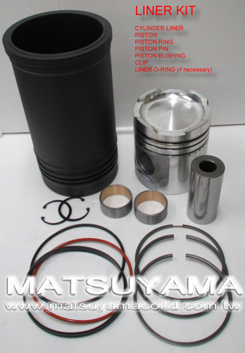 Komatsu Diesel Engine Liner Kit