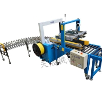 Auto Carton Sealing and Strapping Machine TC-1786 Auto Carton Sealing and Strapping Machine TC-1786