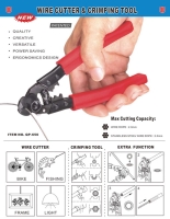 Wire Cutter & Crimping Tool