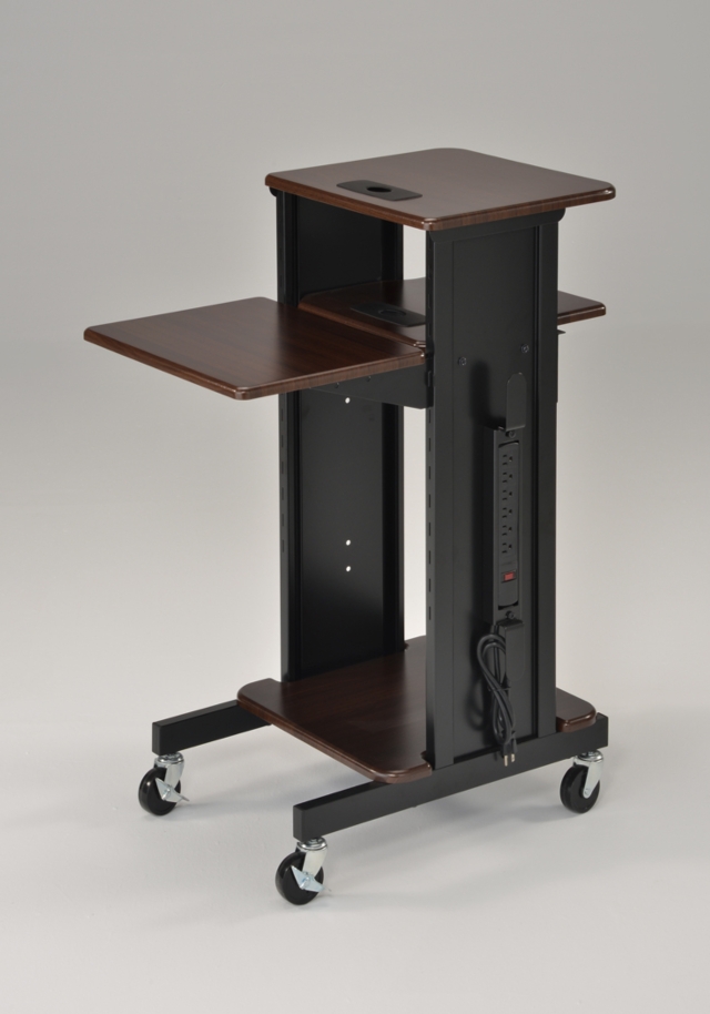 Laptop Caddy Presentation Cart Metal Audio/Video Stands Living Room