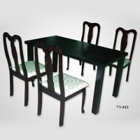 Solid-Wood Dining Table