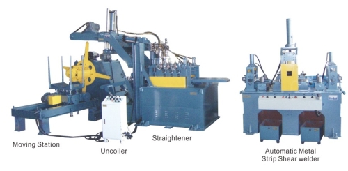 钢带自动切/ 焊接设备