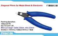 Diagonal Pliers for Metal-Sheet & Electronic