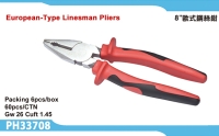 European-Type Linesman Pliers