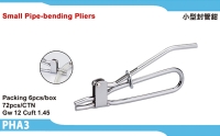 Small pipe-bending pliers