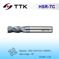 HSS Roughing End Mill
Fine Pitch, Round Profile