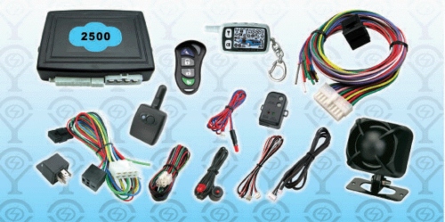 2 way remote starter car alarm system