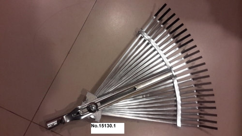 galvanised  steel  Rake with steel  Wing Nut,