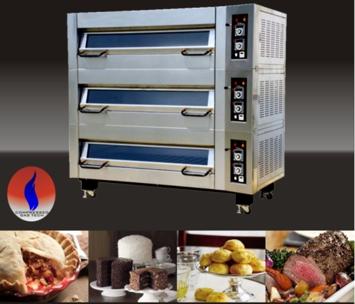 Automatic-Control GAS DECK OVEN