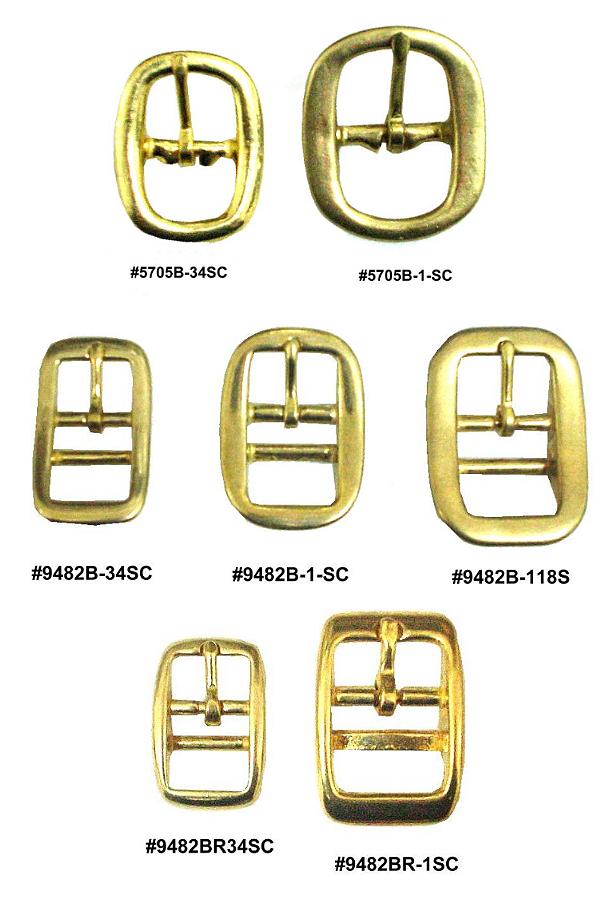 SOLID BRASS BUCKLES