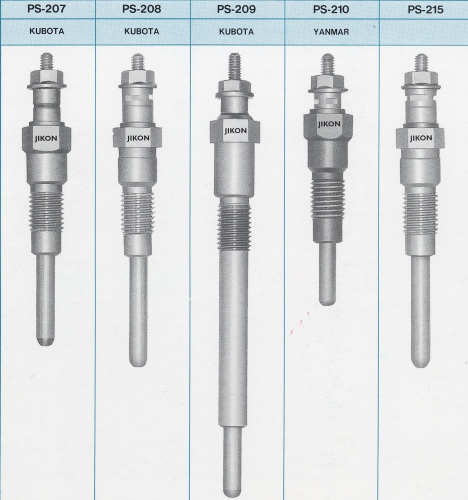 Glow plug for INDUSTRIAL DIESEL ENGINES