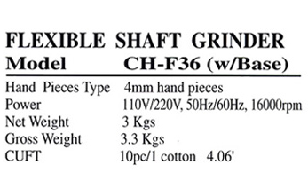 Flexible Shaft Grinder