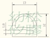 Irregularly-Shaped Silicone Rubber Strips & Linings