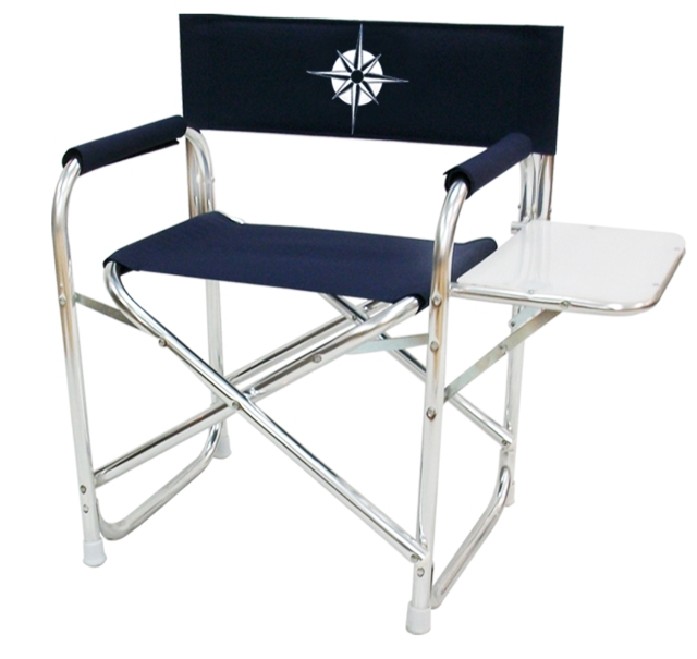 Folding deck chair desk