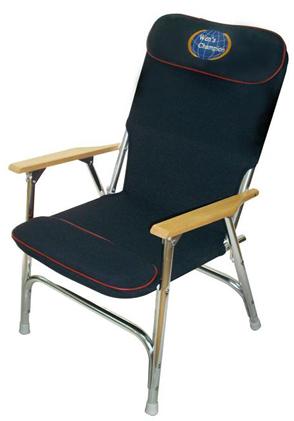 Folding deck chair
