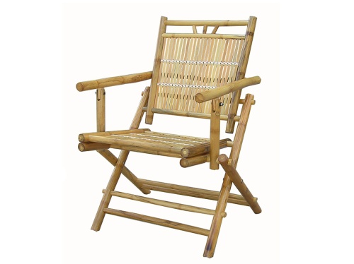 竹製折合椅