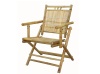 竹製折合椅