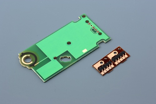 PCB print carbon resistor