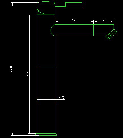 Bamboo-style Lengthened Faucets