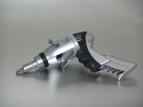 10-in-1 Ratchet Screwdriver with Gun Shape