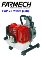 Water pump/2-stroke engine