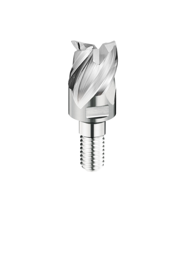 Exchangeable Flat End Mill Tip