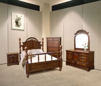 Wood Beds, Commode / 5-Drawer Chests, Vanities / Dressers / Dressing Tables, Mirrors