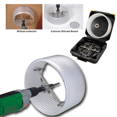 Dual-blade Tungsten-carbide Hole Cutter W/Retractable Dust-collector/Ratchet Brace/Cutting Tools Dual-blade Tungsten-carbide Hole Cutter W/Retractable Dust-collector/Ratchet Brace/Cutting Tools