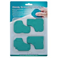Handy Screeding Pads Set W/Plastic Cases