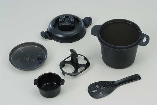 CHARCOAL MICROWAVE RICE COOKER & SPRING