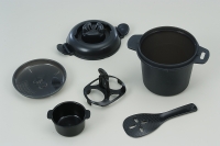 CHARCOAL MICROWAVE RICE COOKER & SPRING CHARCOAL MICROWAVE RICE COOKER & SPRING