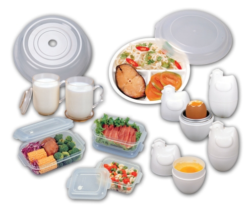 Multi-function MICROWAVE COOKWARE SET Multi-function MICROWAVE COOKWARE SET