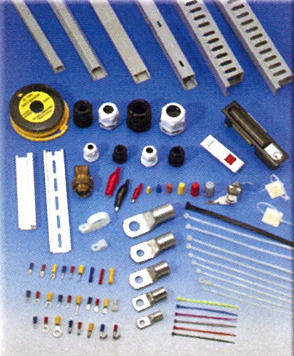 Cable Ties, Wiring Ducts Terminals, Locks etc.,