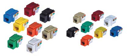 Cat 5e Unshielded Keystone Jacks