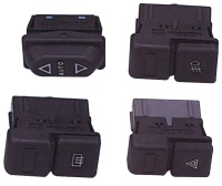 Switches in passenger compartment
