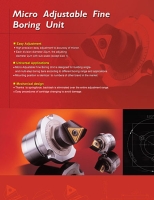 Micro Adjustable Fine Boring Unit