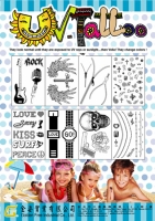 UV tattoo sticker