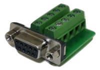 DB9 Female Connector for Field Termination
