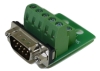 DB9 Male Connector for Field Termination