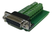 DB15 Female Connector for Field Termination