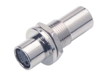 Feed-Thru Adapter, Mini DIN 4, Female / Female