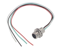 Mini DIN 4 Bulkhead Jack / Leads, Rear Mount