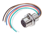 Rear Panel Mount Mini DIN 6 Adapters with 8