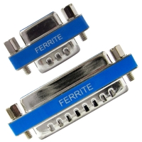 Ferrite Filter (EMI) Adapter, DB9、15、25、37 Male / Female